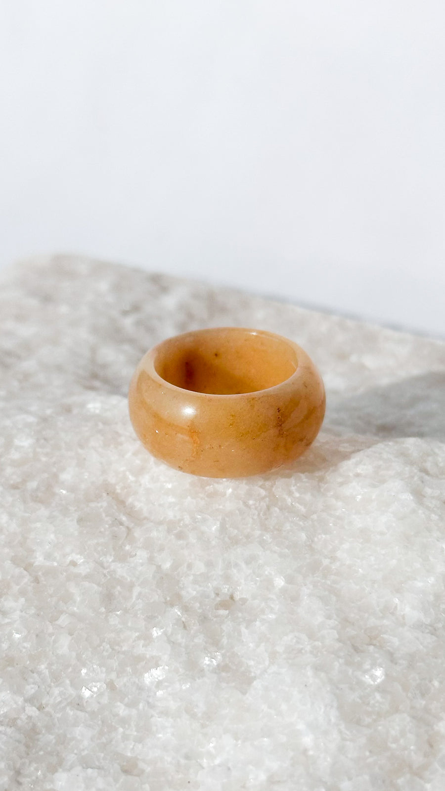 Citrine Stone Ring