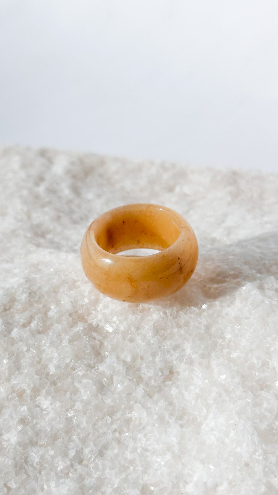 Citrine Stone Ring