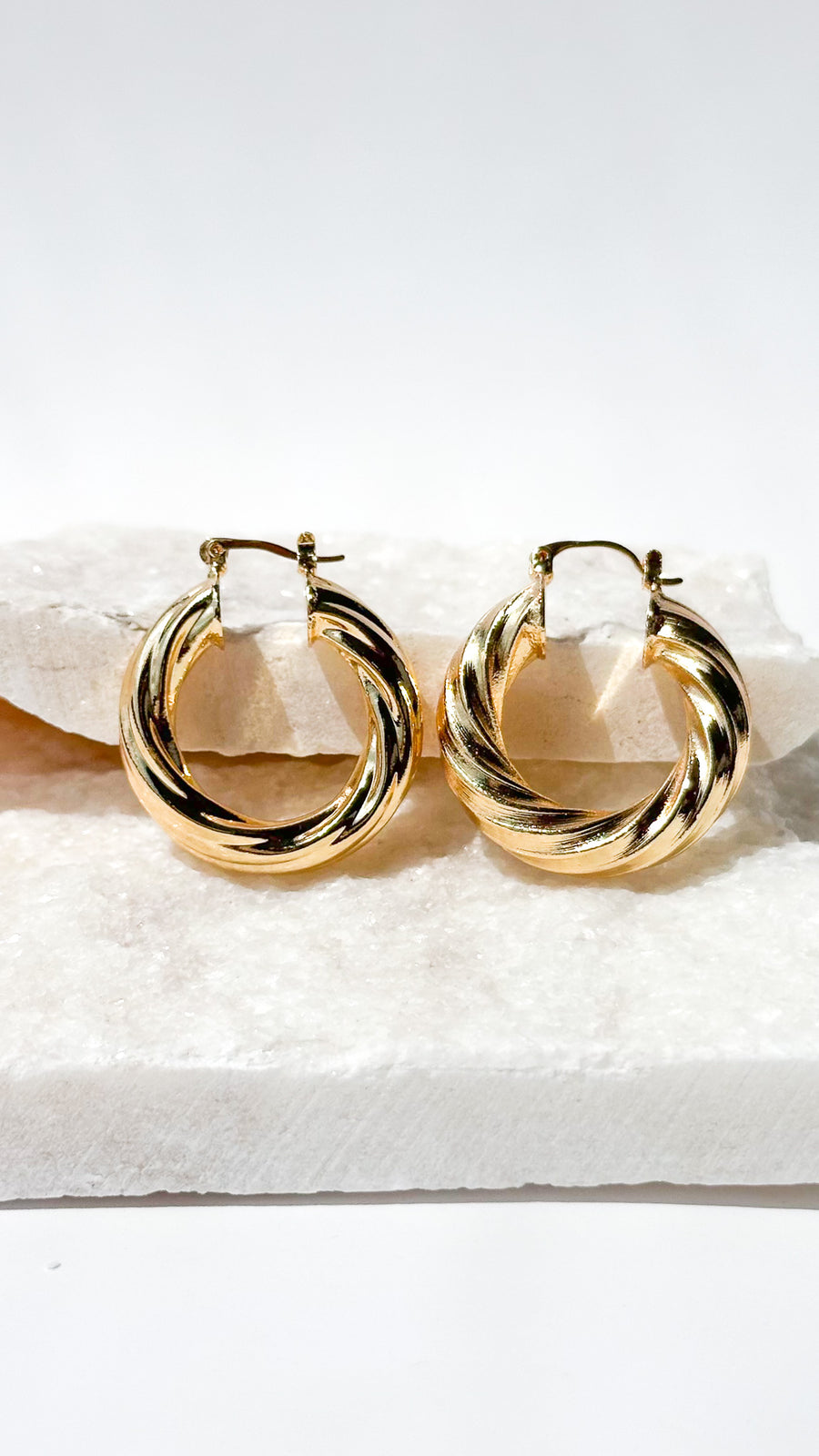 Havana Hoop Earrings