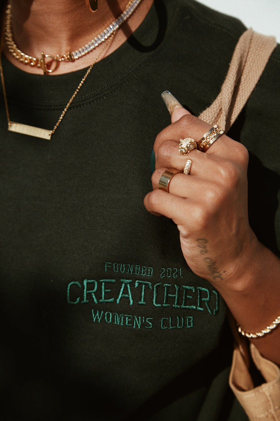 Creat(HER) Women's Club Sweater