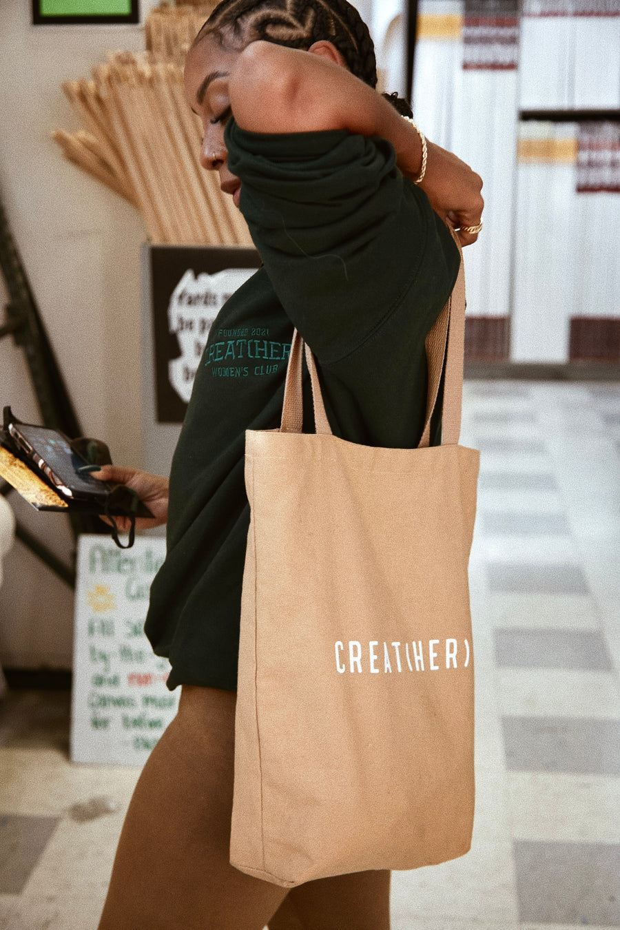 Creat(HER) Tote Bag